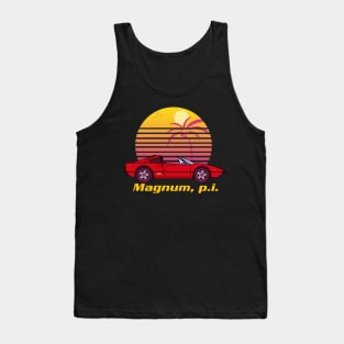 Magnum P.I. Retro Vintage Tank Top